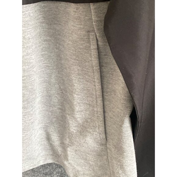 Avia Jacket Women XXL/20 Black Gray Mock Neck Full Zip Lightweight Hooded - Picture 7 of 11